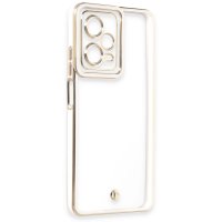 Newface Xiaomi Redmi Note 12 Pro 5G Kılıf Liva Lens Silikon - Beyaz