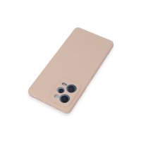 Newface Xiaomi Redmi Note 12 Pro 5G Kılıf Nano içi Kadife Silikon - Pudra