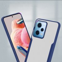 Newface Xiaomi Redmi Note 12 Pro 5G Kılıf Platin Silikon - Pembe