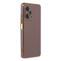 Newface Xiaomi Redmi Note 12 Pro Plus Kılıf Volet Silikon - Mor