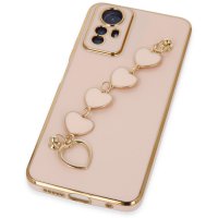 Newface Xiaomi Redmi Note 12S Kılıf Esila Silikon - Pudra
