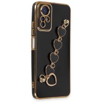 Newface Xiaomi Redmi Note 12S Kılıf Esila Silikon - Siyah