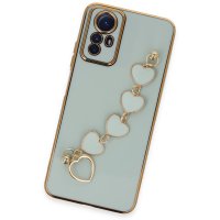 Newface Xiaomi Redmi Note 12S Kılıf Esila Silikon - Su Yeşili