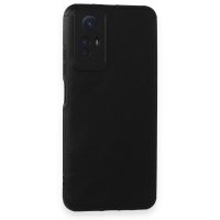 Newface Xiaomi Redmi Note 12S Kılıf Loop Deri Silikon - Siyah