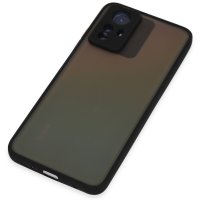 Newface Xiaomi Redmi Note 12S Kılıf Montreal Silikon Kapak - Siyah