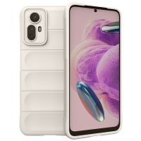 Newface Xiaomi Redmi Note 12S Kılıf Optimum Silikon - Krem