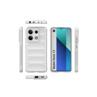 Newface Xiaomi Redmi Note 13 4G Kılıf Optimum Silikon - Krem