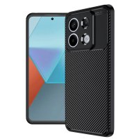 Newface Xiaomi Redmi Note 13 Pro 4G Kılıf Auto Focus Karbon Kapak - Siyah