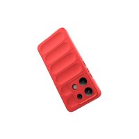 Newface Xiaomi Redmi Note 13 Pro 4G Kılıf Optimum Silikon - Kırmızı