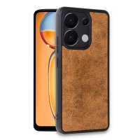 Newface Xiaomi Redmi Note 13 Pro 5G Kılıf Aras Deri Kapak - Taba