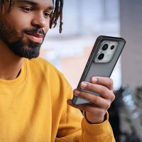 Newface Xiaomi Redmi Note 13 Pro 5G Kılıf Elegant Kapak - Açık Mavi