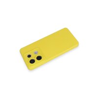 Newface Xiaomi Redmi Note 13 Pro 5G Kılıf Nano içi Kadife Silikon - Sarı