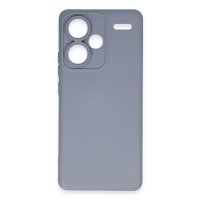 Newface Xiaomi Redmi Note 13 Pro Plus Kılıf Nano içi Kadife Silikon - Gri