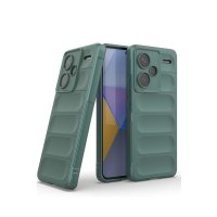 Newface Xiaomi Redmi Note 13 Pro Plus Kılıf Optimum Silikon - Koyu Yeşil