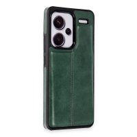 Newface Xiaomi Redmi Note 13 Pro Plus Kılıf Ozzi Kapak - Koyu Yeşil
