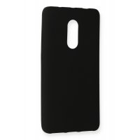 Newface Xiaomi Redmi Note 4 Kılıf First Silikon - Siyah