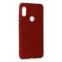 Newface Xiaomi Redmi Note 6 Pro Kılıf First Silikon - Bordo