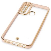 Newface Xiaomi Redmi Note 8 Kılıf Liva Lens Silikon - Pudra