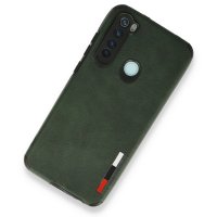 Newface Xiaomi Redmi Note 8 Kılıf Loop Deri Silikon - Yeşil