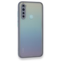 Newface Xiaomi Redmi Note 8 Kılıf Montreal Silikon Kapak - Gri