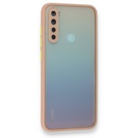 Newface Xiaomi Redmi Note 8 Kılıf Montreal Silikon Kapak - Pembe