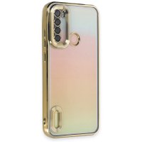 Newface Xiaomi Redmi Note 8 Kılıf Slot Silikon - Gold