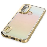 Newface Xiaomi Redmi Note 8 Kılıf Slot Silikon - Gold