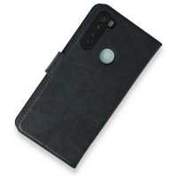 Newface Xiaomi Redmi Note 8 Kılıf Trend S Plus Kapaklı Kılıf - Lacivert