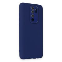 Newface Xiaomi Redmi Note 8 Pro Kılıf Lansman Glass Kapak - Sky Blue