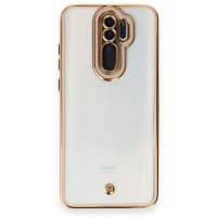 Newface Xiaomi Redmi Note 8 Pro Kılıf Liva Lens Silikon - Rose