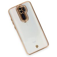 Newface Xiaomi Redmi Note 8 Pro Kılıf Liva Lens Silikon - Rose