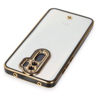 Newface Xiaomi Redmi Note 8 Pro Kılıf Liva Lens Silikon - Siyah