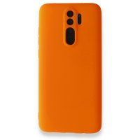 Newface Xiaomi Redmi Note 8 Pro Kılıf First Silikon - Turuncu
