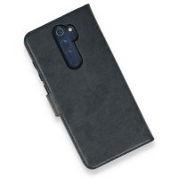 Newface Xiaomi Redmi Note 8 Pro Kılıf Trend S Plus Kapaklı Kılıf - Lacivert