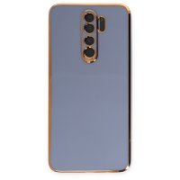 Newface Xiaomi Redmi Note 8 Pro Kılıf Volet Silikon - Mavi