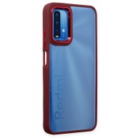 Newface Xiaomi Redmi Note 9 4G Kılıf Dora Kapak - Kırmızı