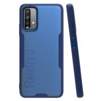 Newface Xiaomi Redmi Note 9 4G Kılıf Platin Silikon - Lacivert