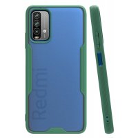 Newface Xiaomi Redmi 9T Kılıf Platin Silikon - Yeşil