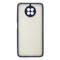 Newface Xiaomi Redmi Note 9 5G Kılıf Montreal Silikon Kapak - Lacivert