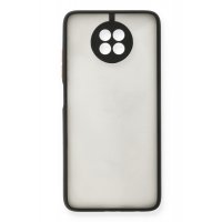 Newface Xiaomi Redmi Note 9 5G Kılıf Montreal Silikon Kapak - Siyah