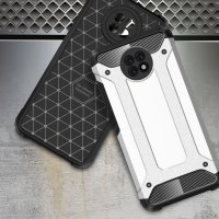 Newface Xiaomi Redmi Note 9 5G Kılıf Tank Silikon Kapak - Lacivert