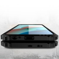 Newface Xiaomi Redmi Note 9 5G Kılıf Tank Silikon Kapak - Lacivert