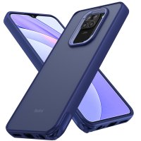 Newface Xiaomi Redmi Note 9 Kılıf Elegant Kapak - Lacivert