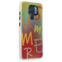 Newface Xiaomi Redmi Note 9 Kılıf Estoril Desenli Kapak - Estoril - 3