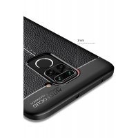 Newface Xiaomi Redmi Note 9 Kılıf Auto Focus Kapak - Kırmızı