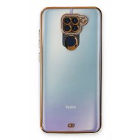 Newface Xiaomi Redmi Note 9 Kılıf Liva Lens Silikon - Lila