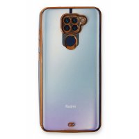 Newface Xiaomi Redmi Note 9 Kılıf Liva Lens Silikon - Mavi
