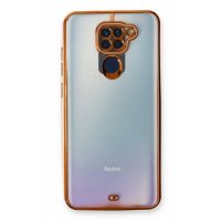 Newface Xiaomi Redmi Note 9 Kılıf Liva Lens Silikon - Rose