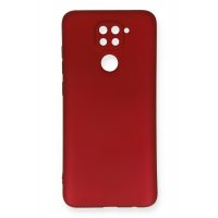 Newface Xiaomi Redmi Note 9 Kılıf First Silikon - Bordo