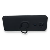 Newface Xiaomi Redmi Note 9 Kılıf Viktor Yüzüklü Silikon - Lacivert